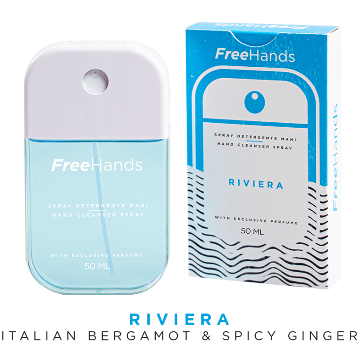FreeHands Spray Detergente Mani Fragranza Riviera 50ml