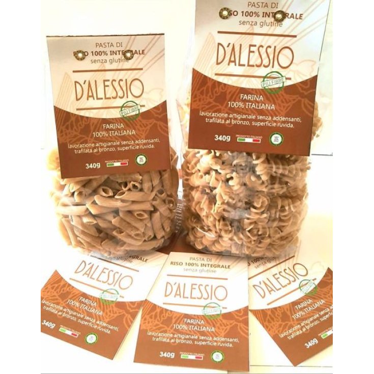 Fusilli di Riso Integrale D'Alessio 340g
