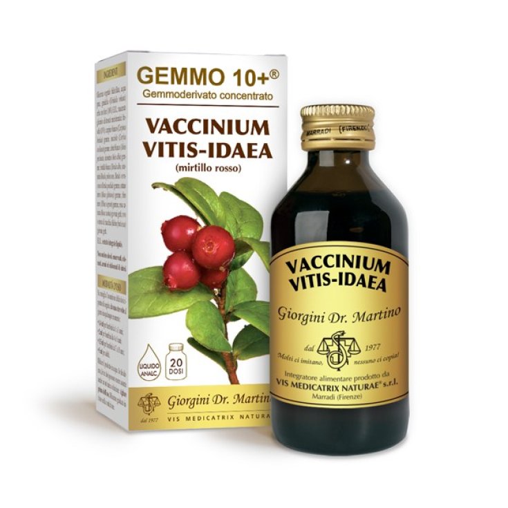Mirftillo Rosso G10+ Vaccinium Vitis-Idaea Dr. Giorgini 100ml