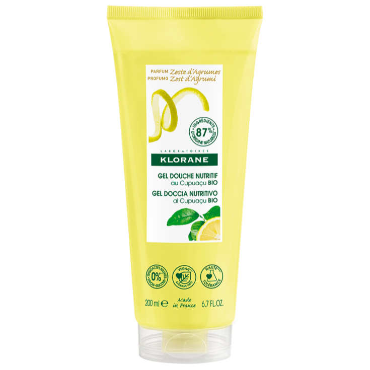 Gel Doccia Nutritivo Zest D'Agrumi Klorane 200ml