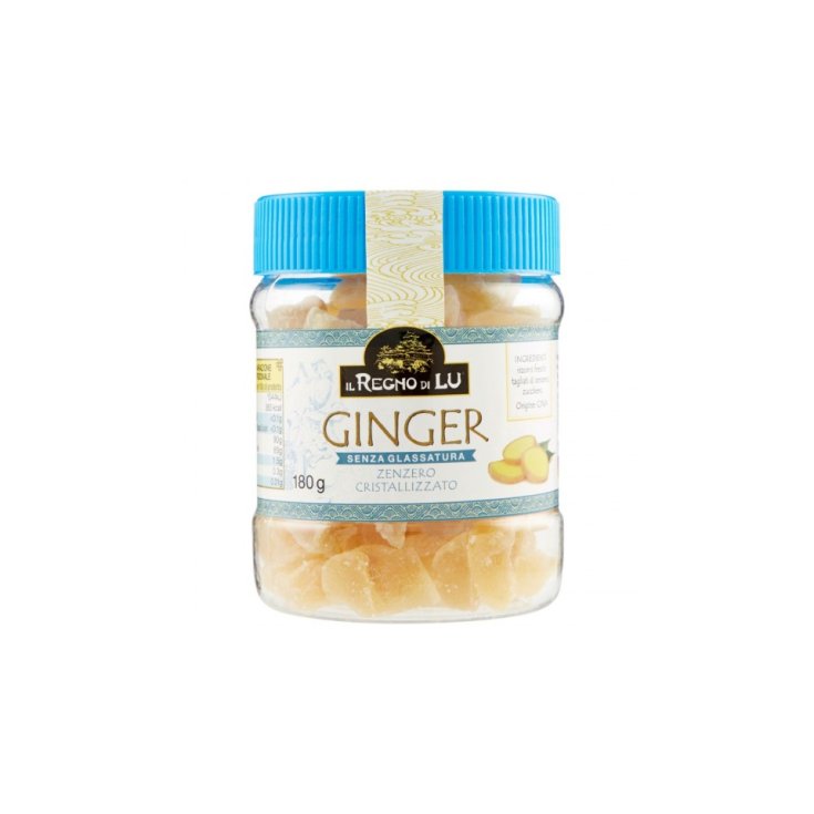 Ginger Cristallizzato Senza Glassatura Il Regno Di Lu&reg; 180g