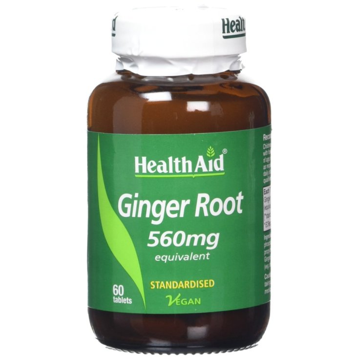 Ginger Root 560mg HealthAid&reg; 60 Tavolette