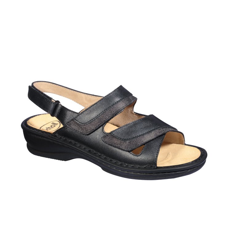 Giovanna Sandal Scholl&reg; Sandalo Donna Bioprint&reg; Nero Misura 38