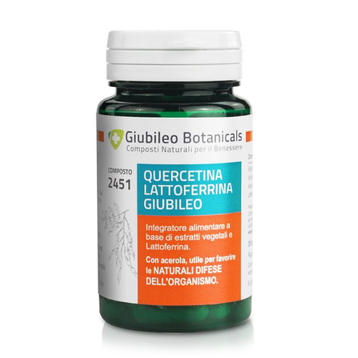 Giubileo Quercetina Lattoferrina Giubileo Botanicals 30 Capsule