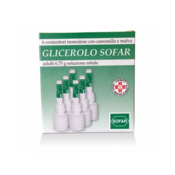 Glicerolo 6,75g Sofar 6 Contenitori