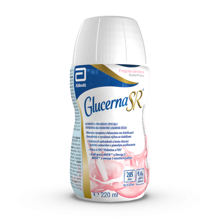 Glucerna SR Fragola Abbott 220ml
