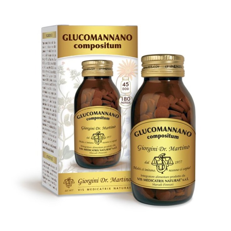 Glucomannano Compositum Dr. Giorgini 180 Pastiglie