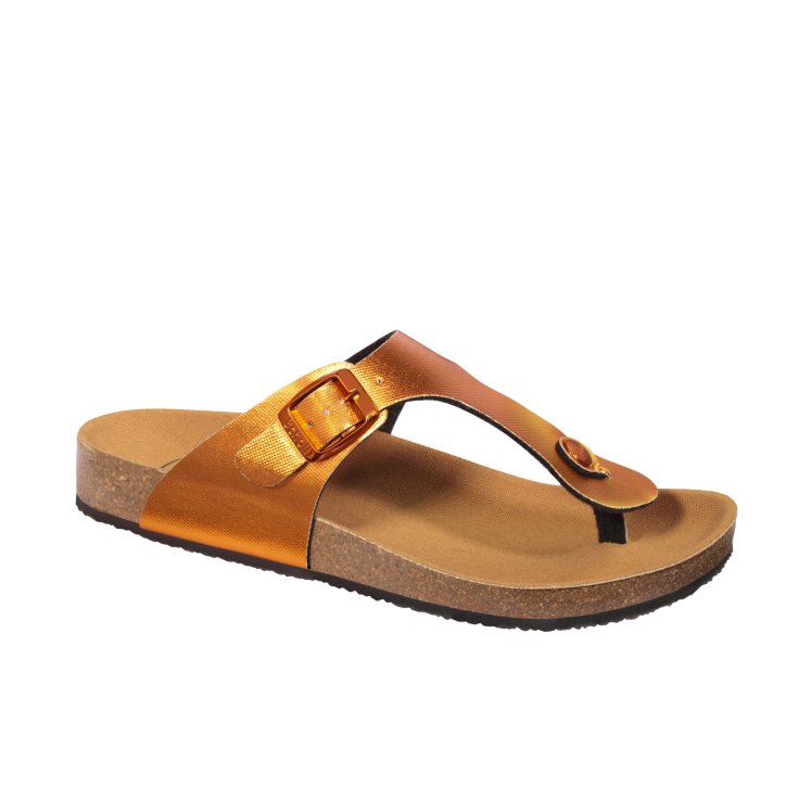 Greeny Flip Flop Scholl&reg; Infradito Donna Bioprint&reg; Rame Misura 36