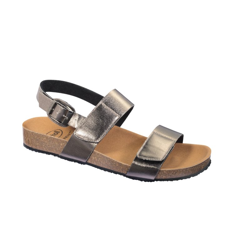 Greeny Sandal Scholl&reg; Sandalo Donna Bioprint&reg; Argento Misura 38