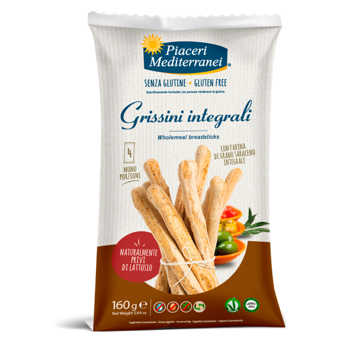 Grissini Integrali Piaceri Mediterranei 160g