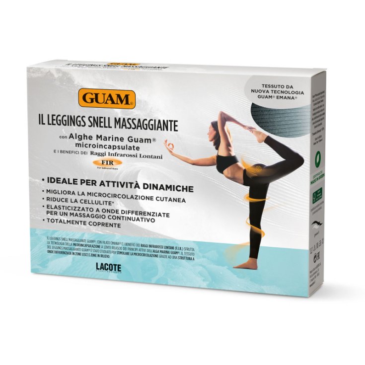 Guam&reg; Leggings Snell Massaggiante Lacote 1 Pezzo