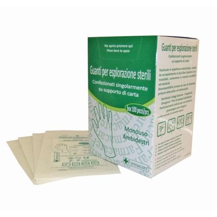 Guanti Esplorazione Sterile Farmacare 100 Pezzi
