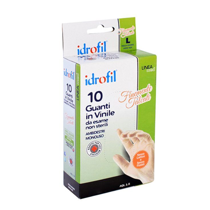 Guanti In Vinile Idrofil Misura S 10 Pezzi