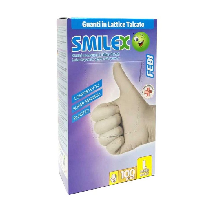 Guanti In Lattice Smilex Febi 100 Pezzi