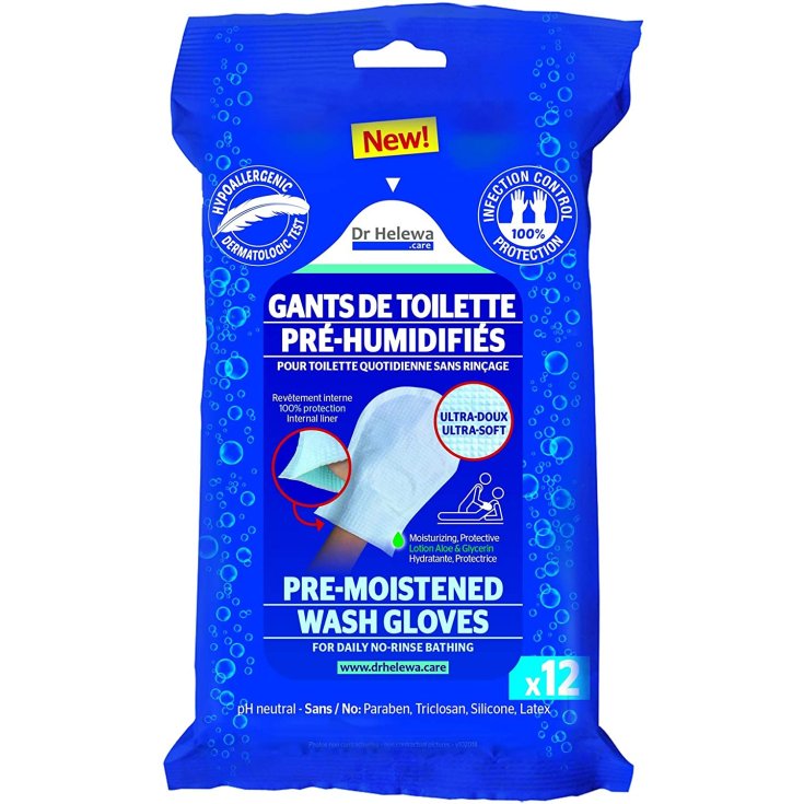 Guanto Doccia Dr. Helewa Care 12 Pezzi
