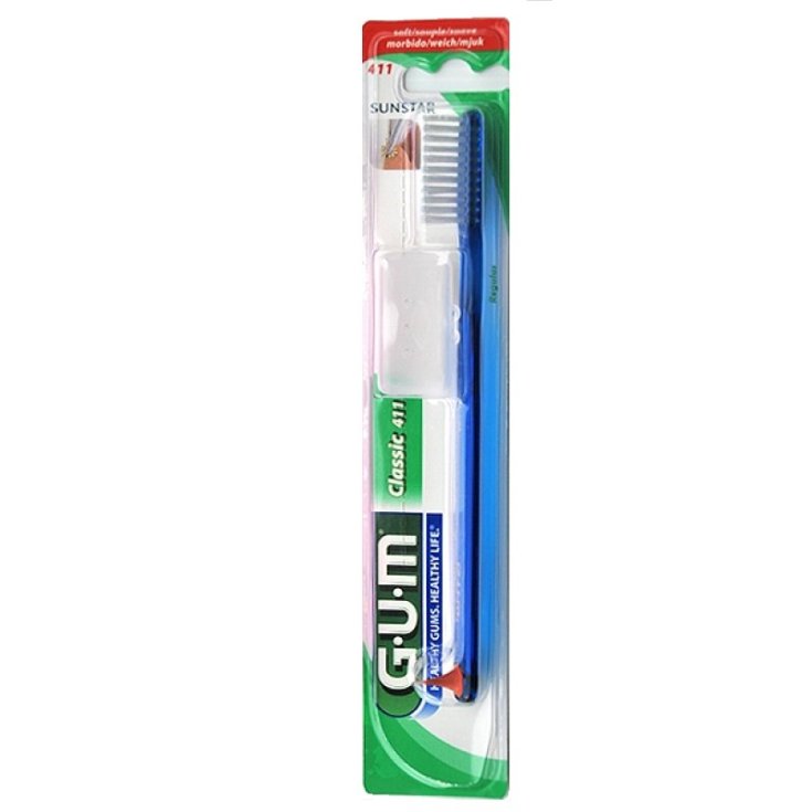 GUM&reg; Classic 411 Regular Sunstar 1 Spazzolino