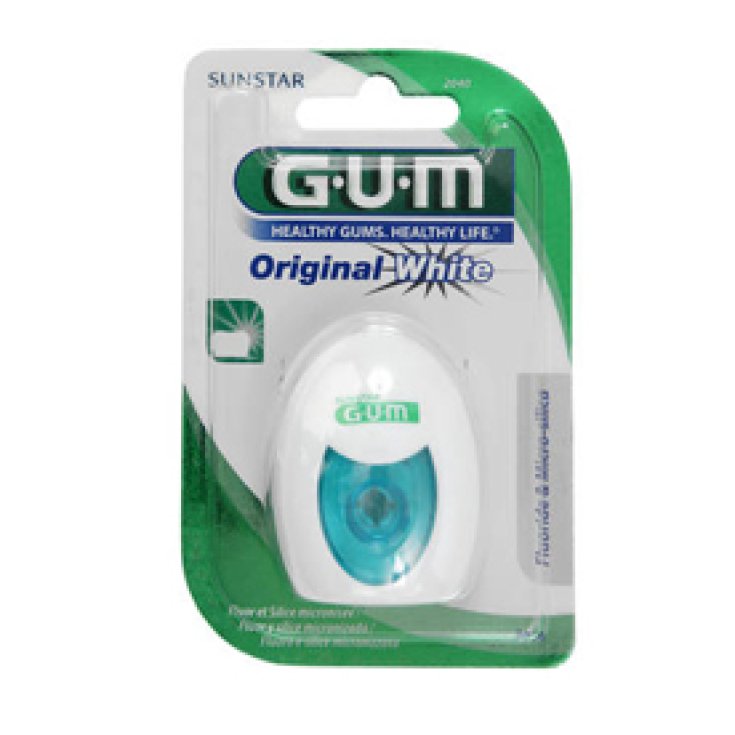 GUM&reg; Original White Filo Interdentale Sunstar 30m