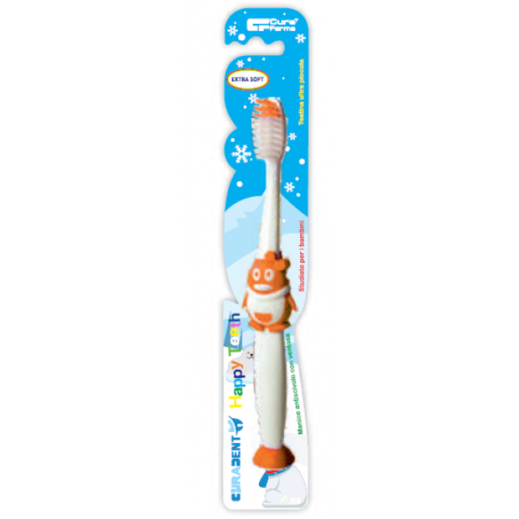 Happy Teeth CuraDent Setole Extra Soft Colori Assortiti