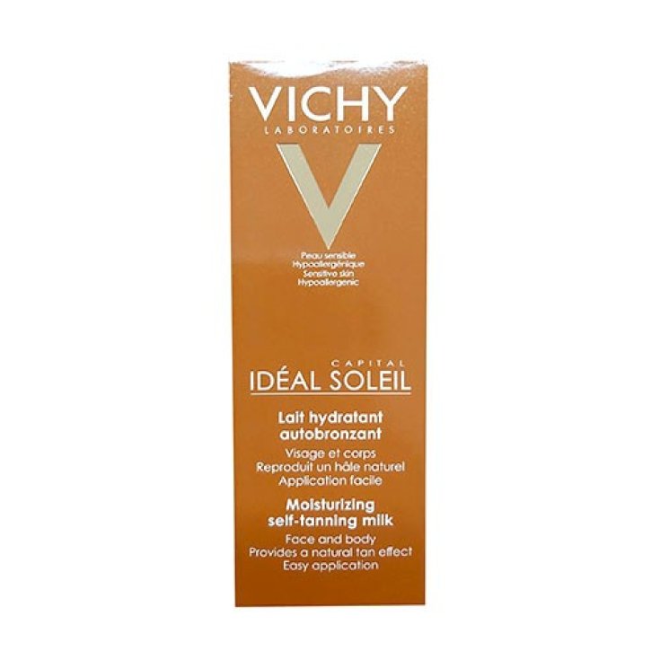 Vichy Capital Soleil Latte Idratante Auto-abbronzante per Viso e Corpo 100 ml