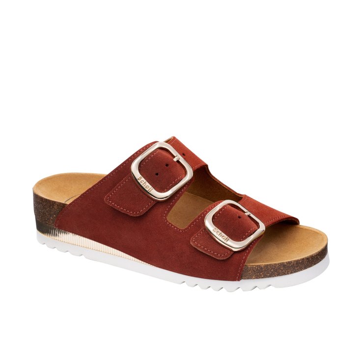 Ilary SS 2 Scholl&reg; Sandalo Donna Bioprint&reg; Marrone Misura 39