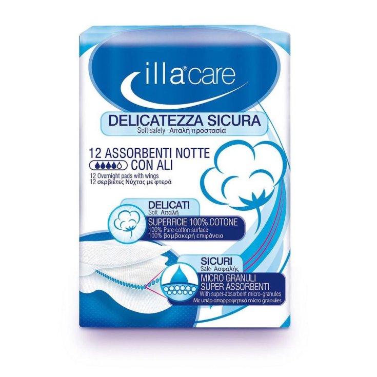 Illa&reg; Care Notte Assorbenti 12 Pezzi