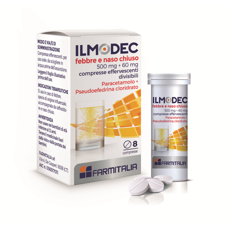 ILMODEC Farmitalia 8 Compresse Effervescenti ILMODEC Farmitalia 8 Compresse Effervescenti