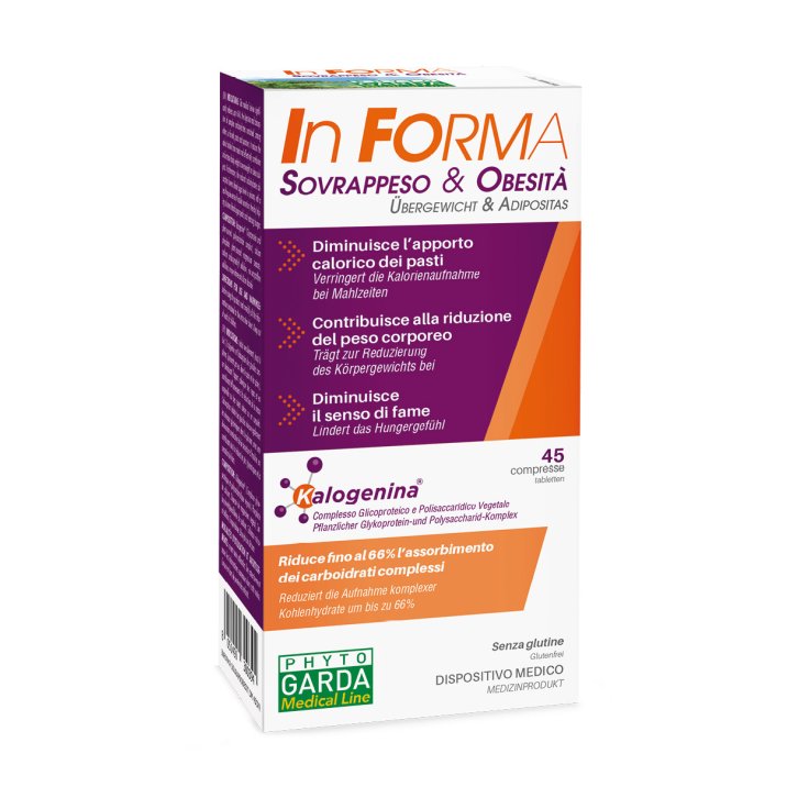 In Forma Sovrappeso & Obesit&agrave; Phyto Garda 45 Compresse
