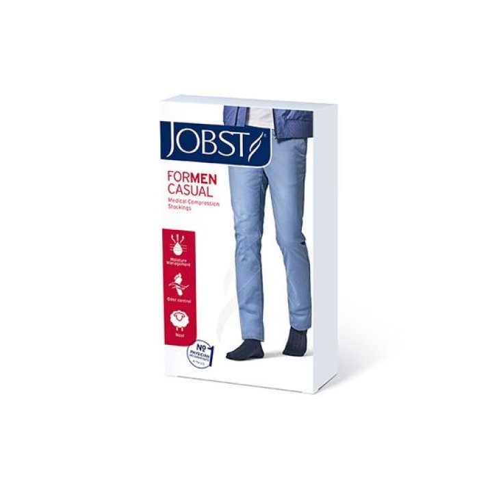 JOBST forMen Casual Gambaletto Nero Taglia S