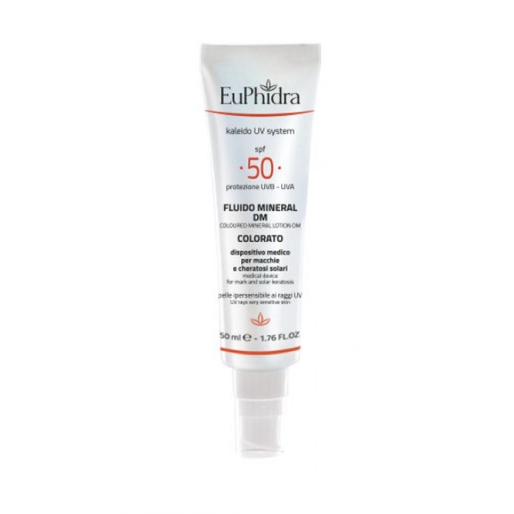 Kaleido Uv System Fluido Mineral DM SPF 50 Colorato EuPhidra 50ml