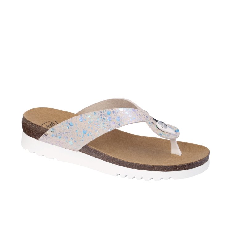 Kenna Scholl&reg; Infradito Donna Bioprint&reg; Bianco Misura 38