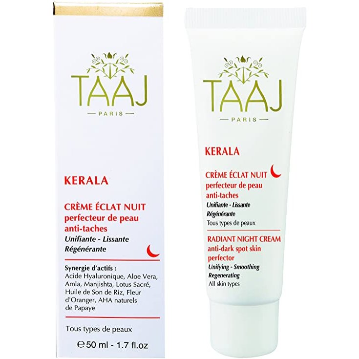 Kerala Crema Notte Illuminante Taaj 50ml