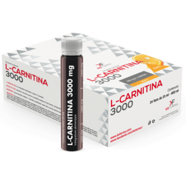 L-CARNITINA 3000 KeForma by Aqua Viva 24 Fiale Da 25ml Arancia