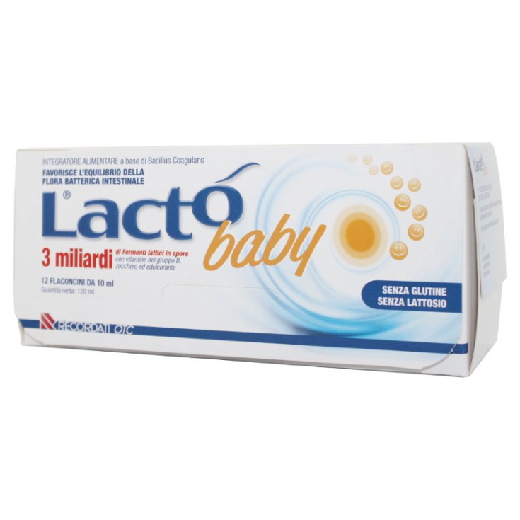 Lact&oacute; Baby 3 Miliardi Recordati 12 Flaconcini