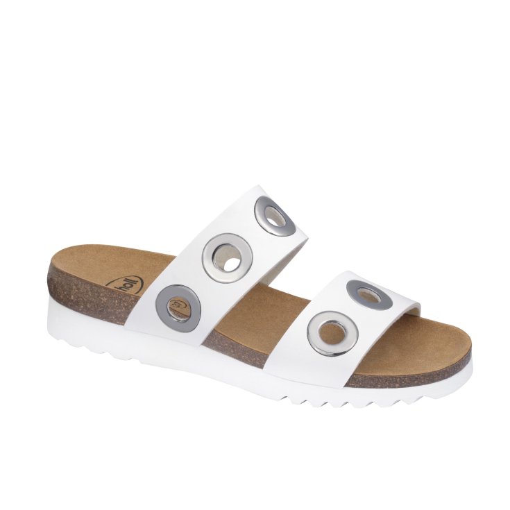 Lara Scholl&reg; Sandalo Donna Bioprint&reg; Bianco Misura 37