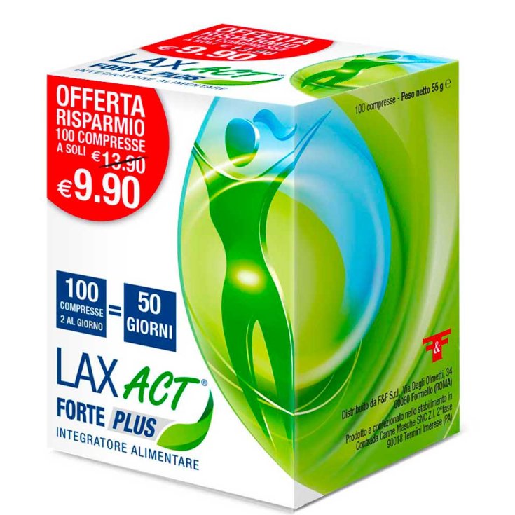 Lax Act Forte Plus F&F 100 Compresse