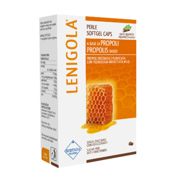 Lenigola Perle Balsamiche Gusto Liquirizia Integratore Alimentare 10 Perle