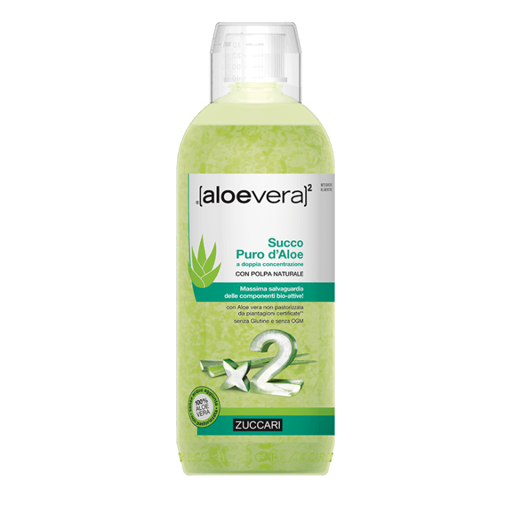AloeVera Succo Puro D'Aloe Zuccari 1000ml