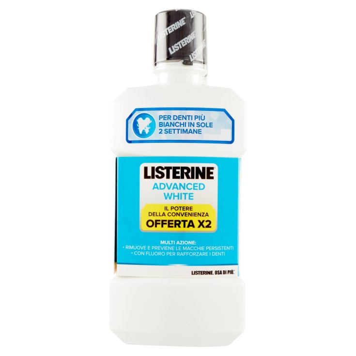 Listerine&reg; Advanced White 2x500ml