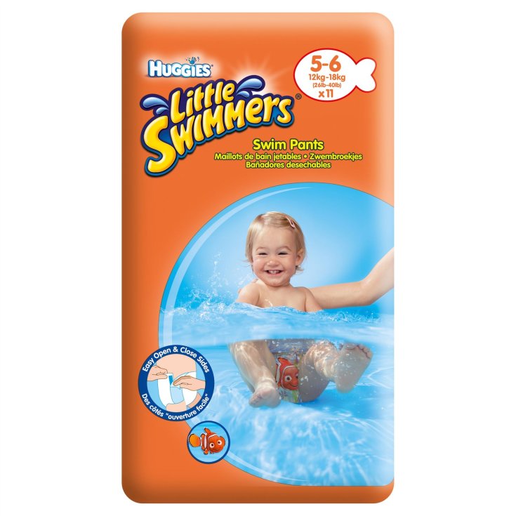 Little Swimmers Huggies&reg; Pannolini Unisex Taglia L 11 Pezzi