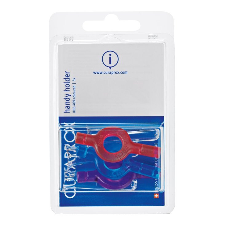Handy Holder Curaprox 3 Manici Colorati