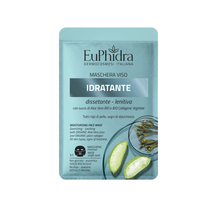 Maschera Viso Idratante EuPhidra 1 Pezzo