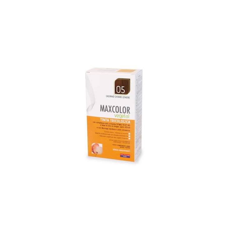 Max Color Vegetal Tinta Tricologica Colore N&deg; 05 Castano Chiaro Cenere