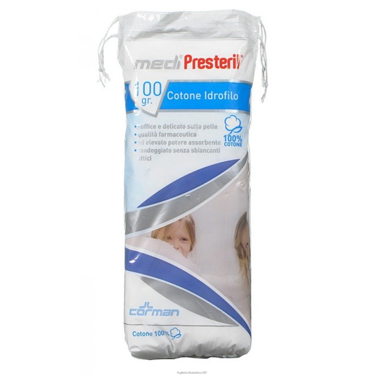 Medipresteril Cotone Idrofilo Corman 100g