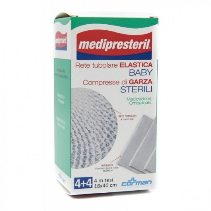 Medipresteril Baby Corman 4+4 Pezzi