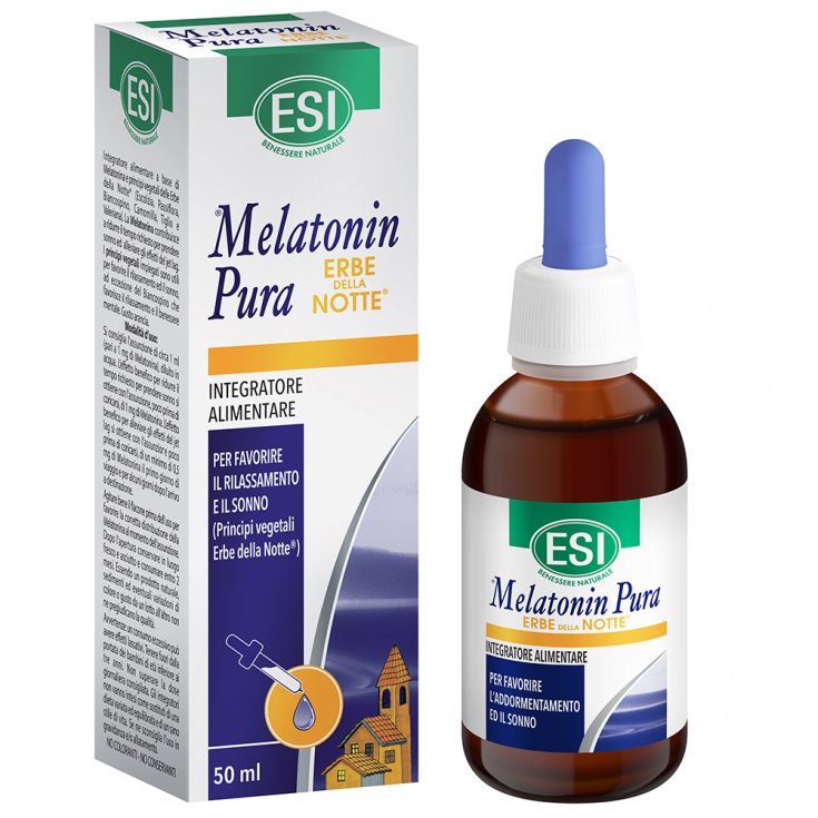 Melatonin Pura Con Erbe Della Notte Esi 50ml