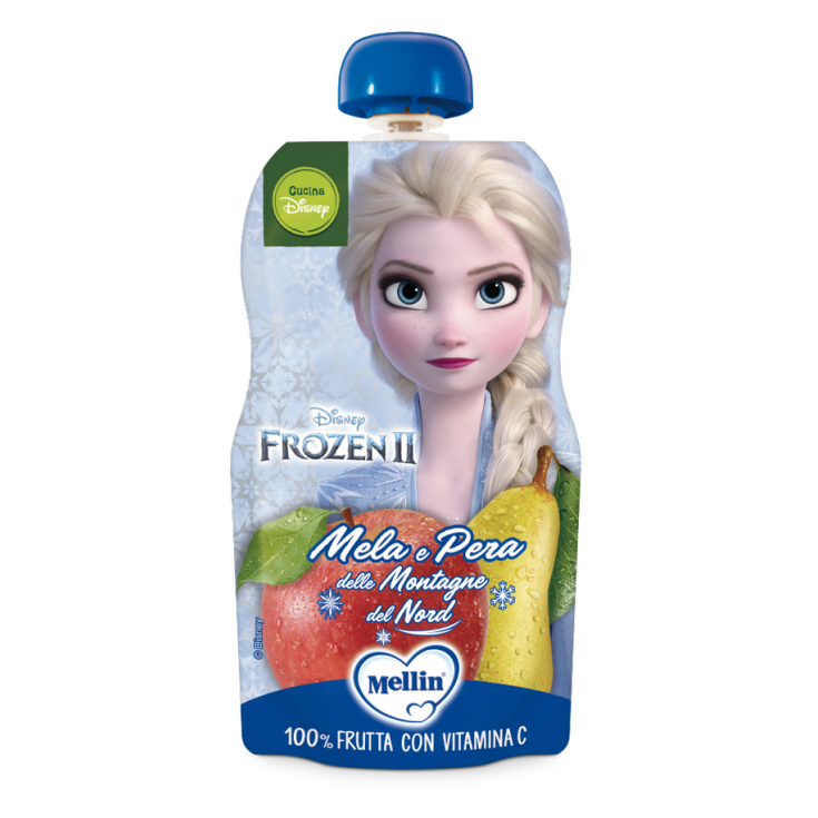 Merenda Disney Mela E Pera Frozen II Mellin&reg; 110g
