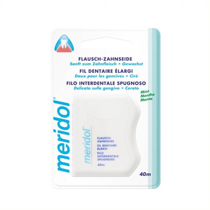 meridol&reg; Filo Interdentale Spugnoso 40m