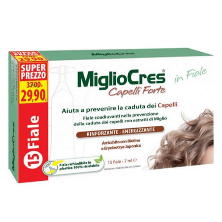 MiglioCres Capelli Forte 15 Fiale Da 7ml