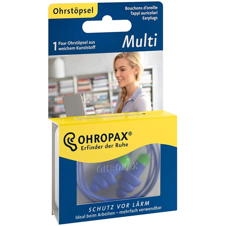 Multi Ohropax 2 Tappi Auricolari