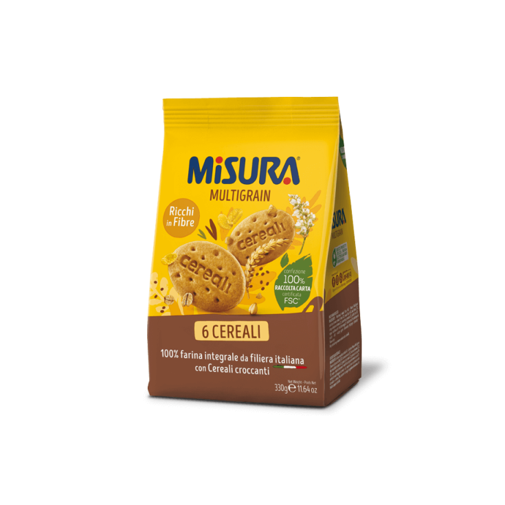 Multigrain Biscotti Ai 6 Cereali Misura 330g